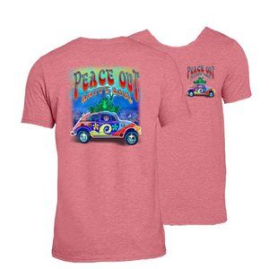 Peace Frogs Happy Soul Short Sleeve T-Shirt ~ Peace Out ~Choose Size ~Brand New!